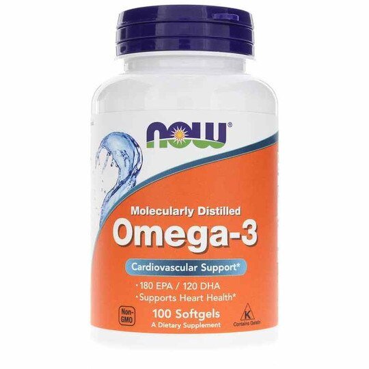 Omega-3 180 EPA / 120 DHA, NOW